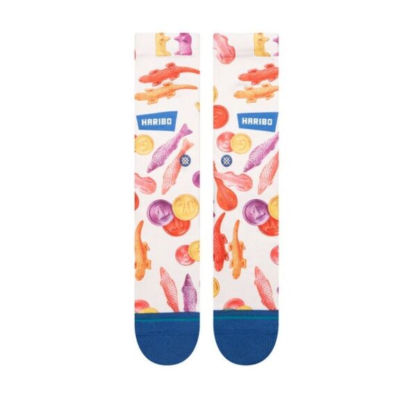STANCE HARIBO NWT XSTANCE POLY CREW COLOR MULTI SIZE LARGE CASUAL MID CUSHION - Picture 2 of 8